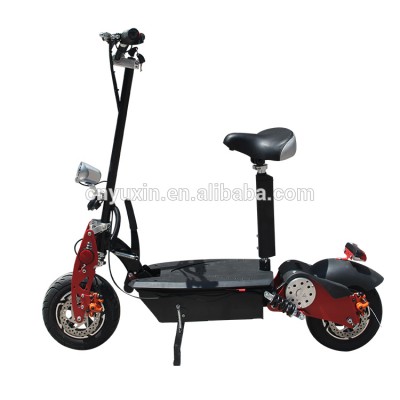 OEM CE 2 wheel EVO electric folding scooter 800W 1000W E scooter with seat