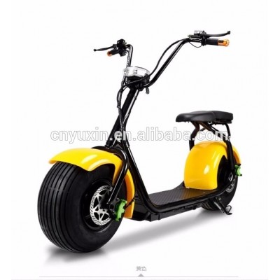 2019 hot selling 1000w 60v 2 wheel halley electric scooter Citycoco scooter with CE