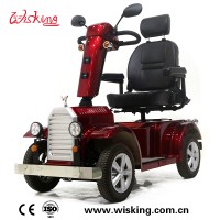 NEW DESIGN vintage style 4 wheels  mobility scooter for adults  golf scooter